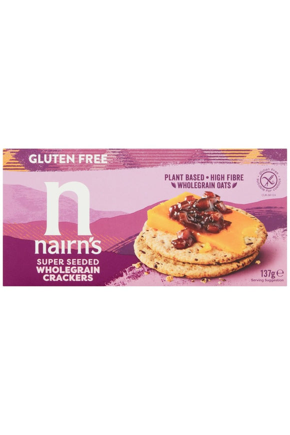 NAIRNS Gluten Free Super Seeded Crackers (137g)