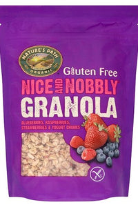 NATURES PATH Nice and Nobbly Mixed Berries Gluten FRee Granola (312g)