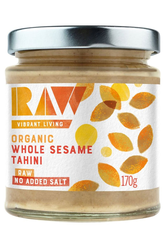RAW HEALTH Organic Whole Sesame Tahini (170g)