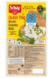 SCHAR Gluten Free Brown Ciabatta Rolls (200g)