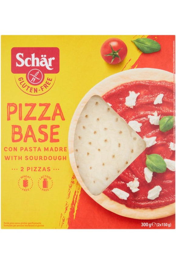 SCHAR Gluten Free Pizza Bases (2 x 150g)