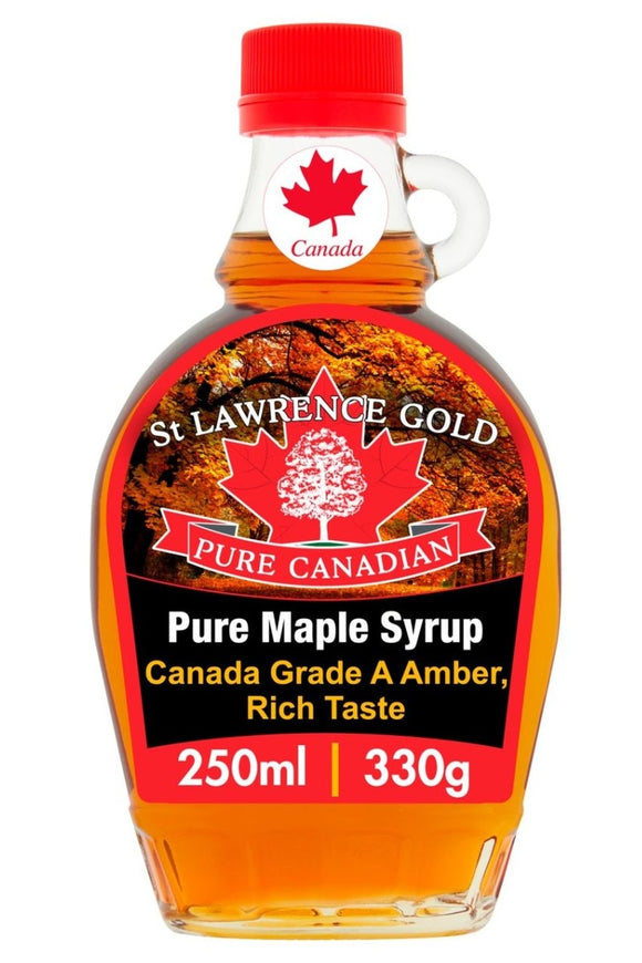 ST LAWRENCE GOLD Pure Maple Syrup Amber (330g)