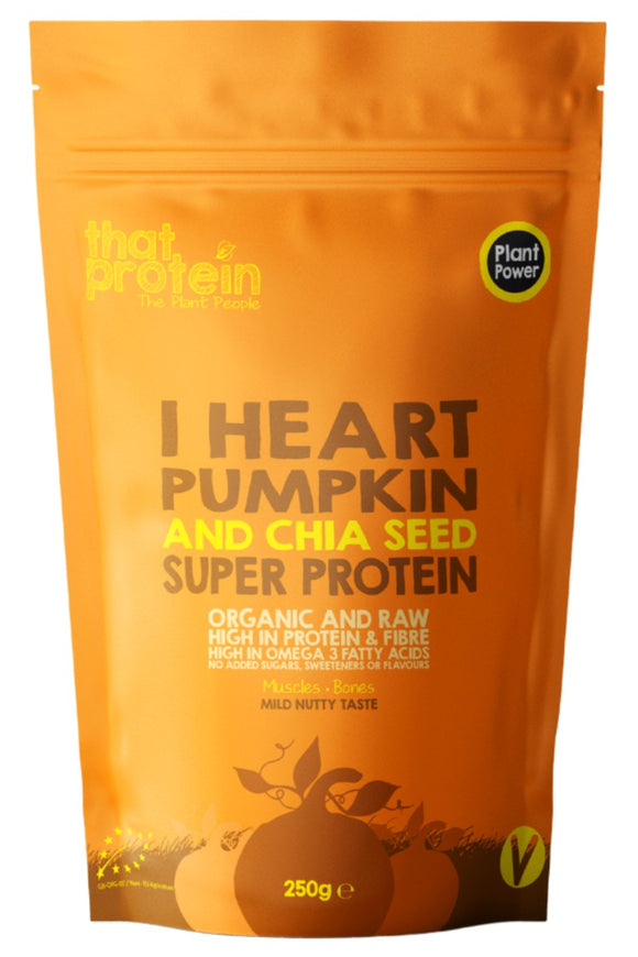 THAT PROTEIN Pumpkin and Chia Seed Vegan Protein Powder (250g)