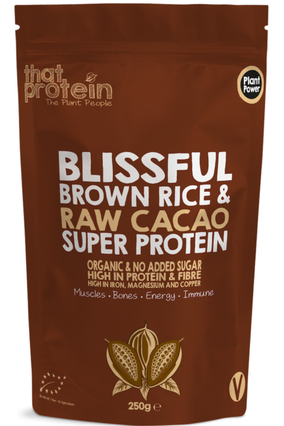 THAT PROTEIN Brown Rice & Raw Cacao Vegan Protein Shake (250g)